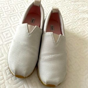 Toms alpargata sneaker sz 8 grey VGUC